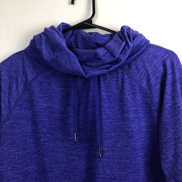 Reebok Athletic Long Sleeve Purple Top - Picture 4 of 6